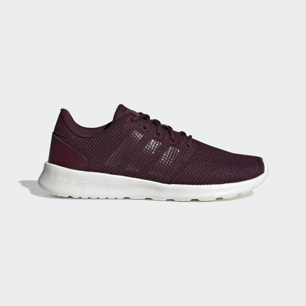 Adidas Women's Cloudfoam QT Walking Shoes Burgundy/White Ireland EE8083